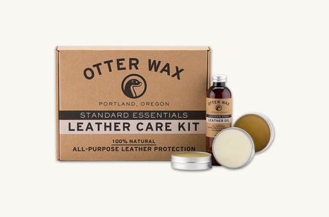Otter Wax Lederen Verzorgingsset